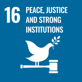 UN SDG 16 - Peace, justice, and strong institutions