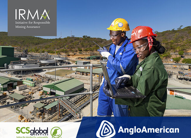 Unki audit picture with Anglo IRMA SCS logos