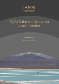 SQM Salar de Atacama Audit Packet Cover