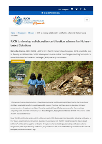 IUCN announcement thumbnail