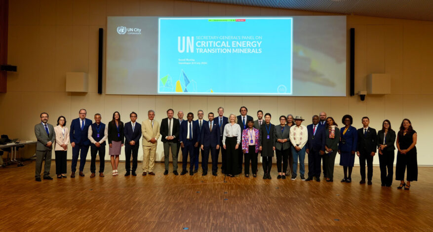 UN Secretary General's Critical Energy Transition Minerals Panel in Copenhagen