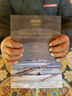 Indigenous person holds IRMA audit