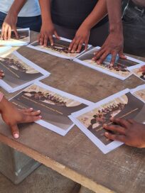 Hands together at the Mototolo workshop
