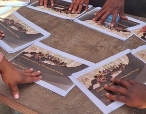 Hands together at the Mototolo workshop