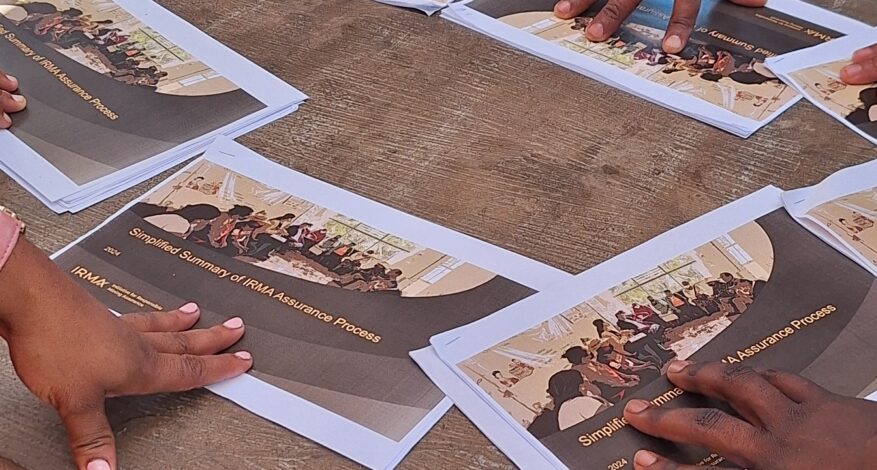 Hands together at the Mototolo workshop