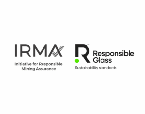 IRMA and ResponsibleGlass logos