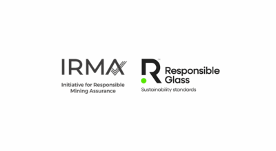 IRMA and ResponsibleGlass logos