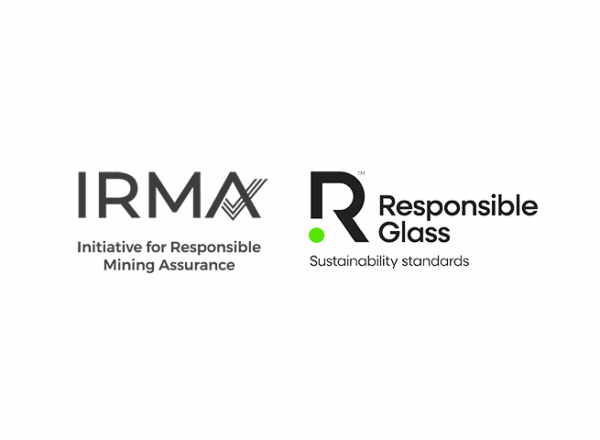 IRMA and ResponsibleGlass logos