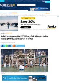 Harita nickel in kontan