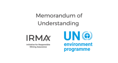 UNEP IRMA MOU
