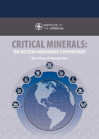 Institute of the Americas Critical Minerals cover
